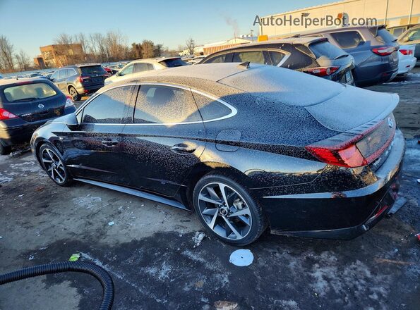KMHL44J2XPA291793 2023 HYUNDAI SONATA Black Tył lewy