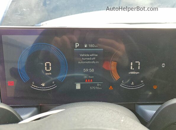 KMHL44JA4SA444409 2025 HYUNDAI SONATA Black Instrument cluster view