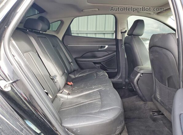 KMHL44JA4SA444409 2025 HYUNDAI SONATA Black Rear seats view