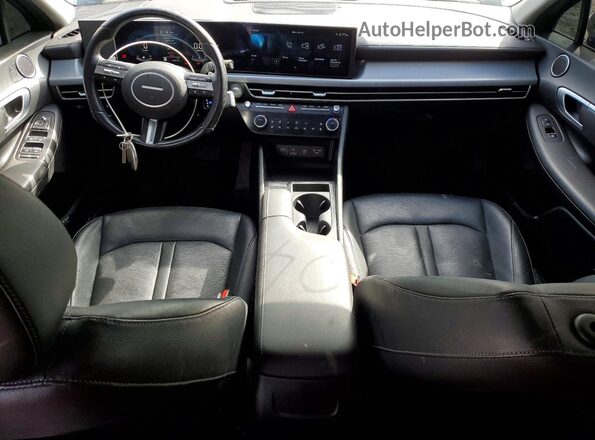 KMHL44JA4SA444409 2025 HYUNDAI SONATA Black Dashboard view