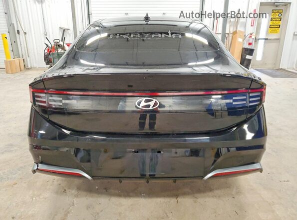 KMHL44JA4SA444409 2025 HYUNDAI SONATA Black Rear view