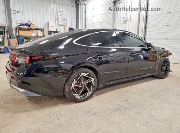 KMHL44JA4SA444409 2025 HYUNDAI SONATA Black Rear right