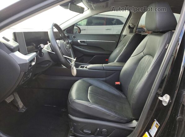 KMHL44JA4SA444409 2025 HYUNDAI SONATA Black Front interior view