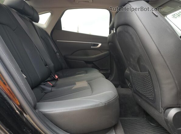 KMHL44JA7SA449541 2025 HYUNDAI SONATA Black Вид задніх сидінь