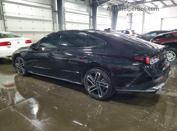 KMHL54JC2SA432015 2025 HYUNDAI SONATA Черный Задняя левая четверть