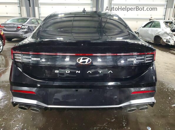 KMHL54JC2SA432015 2025 HYUNDAI SONATA Черный Вид сзади