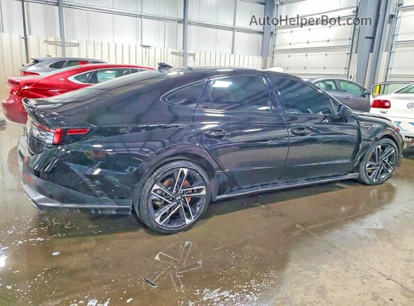 KMHL54JC2SA432015 2025 HYUNDAI SONATA Черный Задняя правая четверть