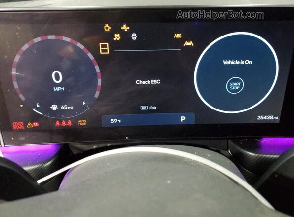 KMHL54JC2SA432015 2025 HYUNDAI SONATA Черный Вид щитка приборов
