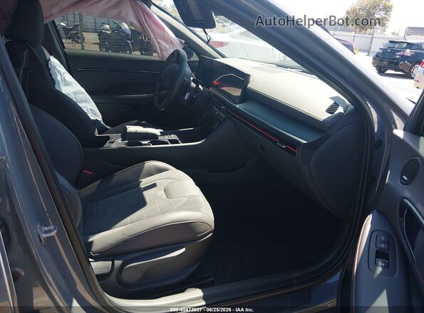 KMHL54JC8RA409977 2024 HYUNDAI SONATA Серый Вид салона спереди