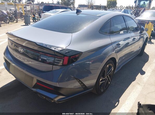 KMHL54JC8RA409977 2024 HYUNDAI SONATA Серый Задняя правая четверть