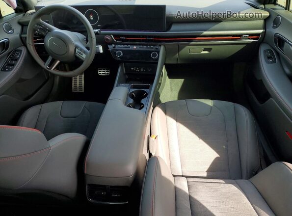 KMHL54JC8TA560566 2026 HYUNDAI SONATA Gray Dashboard view