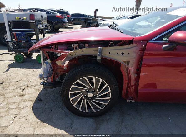 KMHL54JJ2PA082276 2023 HYUNDAI SONATA HYBRID Red Vista frontal