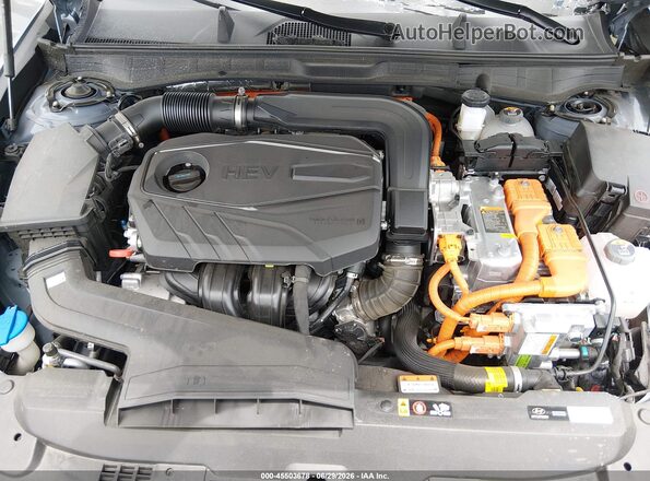 KMHL54JJ3SA114922 2025 HYUNDAI SONATA HYBRID Gray Vista trasera