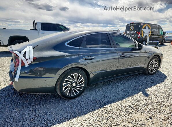 KMHL54JJ8PA072142 2023 HYUNDAI SONATA Charcoal Задня права чверть