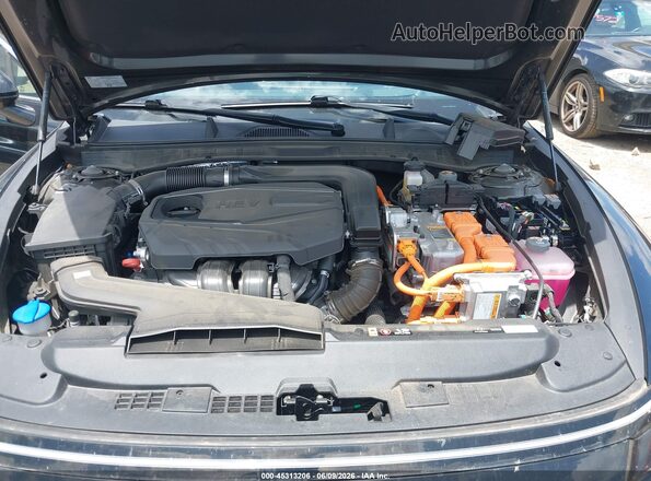 KMHL54JJ8RA093799 2024 HYUNDAI SONATA HYBRID Black უკანა ხედი