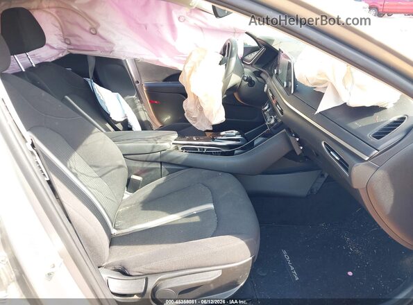 KMHL64JA0MA150681 2021 HYUNDAI SONATA Silver Widok wnętrza z przodu