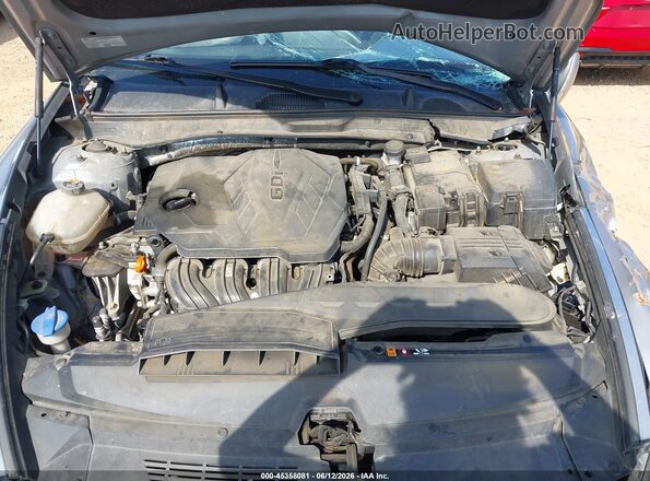 KMHL64JA0MA150681 2021 HYUNDAI SONATA Silver Widok z tyłu