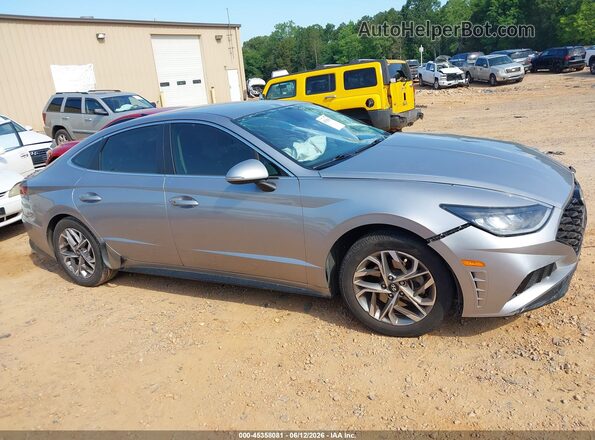 KMHL64JA0MA150681 2021 HYUNDAI SONATA Silver Widok wnętrza z tyłu