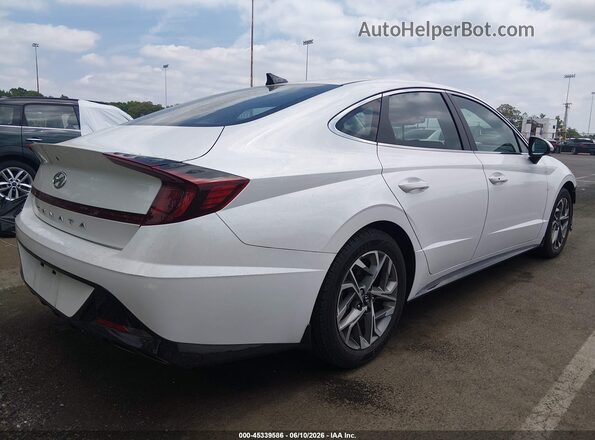 KMHL64JA0NA240477 2022 HYUNDAI SONATA White უკანა მარჯვენა