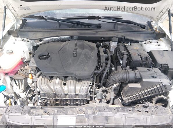 KMHL64JA0NA240477 2022 HYUNDAI SONATA White უკანა ხედი