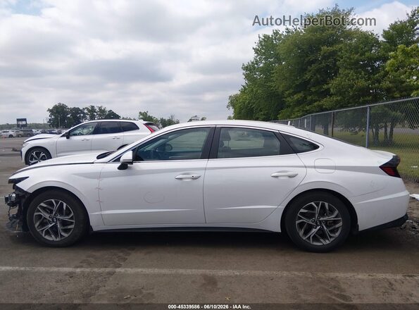 KMHL64JA0NA240477 2022 HYUNDAI SONATA White სალონის 360-გრადუსიანი ხედი