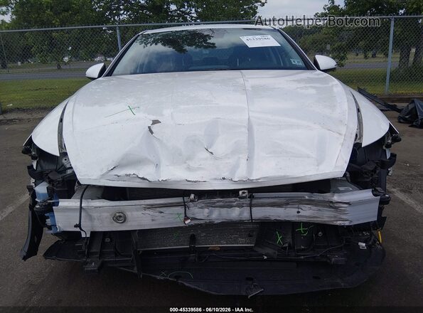 KMHL64JA0NA240477 2022 HYUNDAI SONATA White ხელსაწყოთა პანელის ხედი