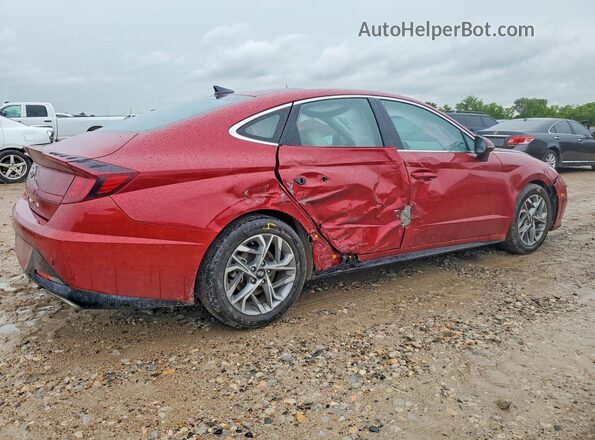 KMHL64JA0PA292467 2023 HYUNDAI SONATA Red 
