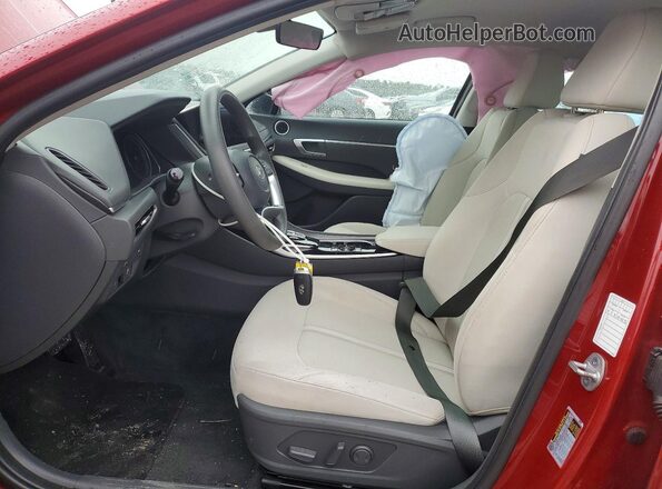 KMHL64JA0PA292467 2023 HYUNDAI SONATA Red 