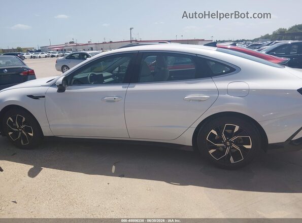 KMHL64JA1RA371925 2024 HYUNDAI SONATA Белый Панорамный вид салона 360°