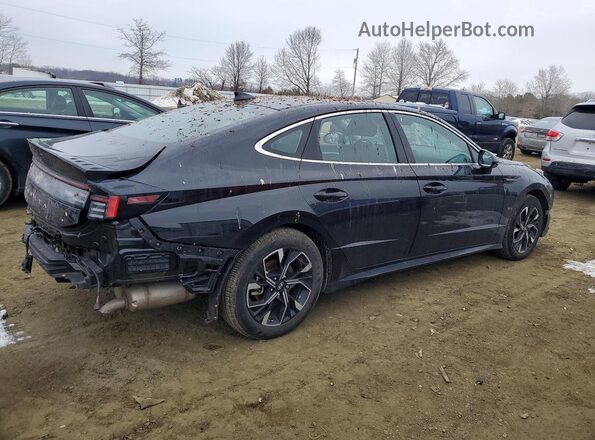 KMHL64JA1SA515432 2025 HYUNDAI SONATA Black უკანა მარჯვენა