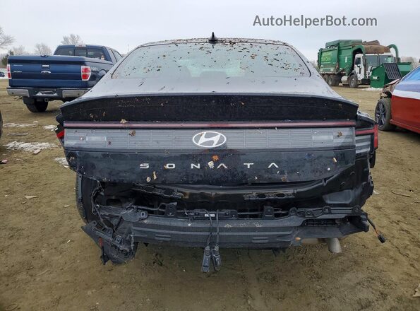 KMHL64JA1SA515432 2025 HYUNDAI SONATA Black უკანა ხედი