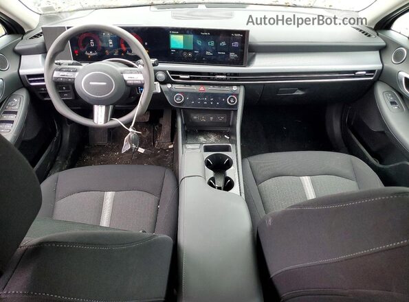 KMHL64JA1SA515432 2025 HYUNDAI SONATA Black წინა პანელის ხედი