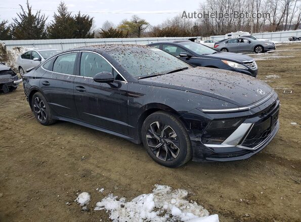 KMHL64JA1SA515432 2025 HYUNDAI SONATA Black წინა მარჯვენა