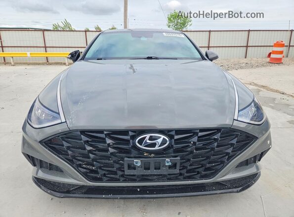 KMHL64JA2PA268526 2023 HYUNDAI SONATA Gray Vista frontal