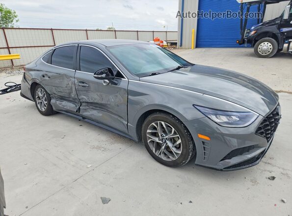 KMHL64JA2PA268526 2023 HYUNDAI SONATA Gray Delantero derecho