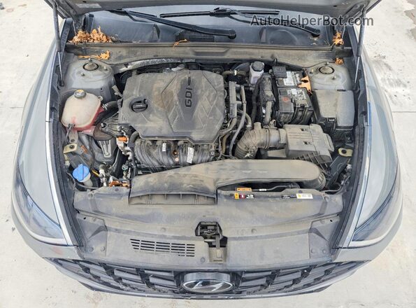KMHL64JA2PA268526 2023 HYUNDAI SONATA Gray Vista interior trasera