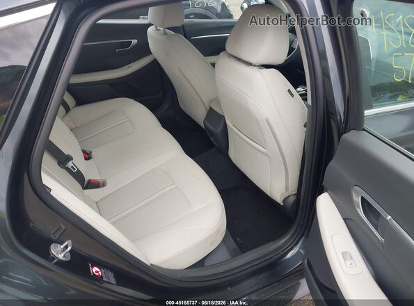 KMHL64JA2PA301749 2023 HYUNDAI SONATA Gray VIN կոդի պիտակի տեսք