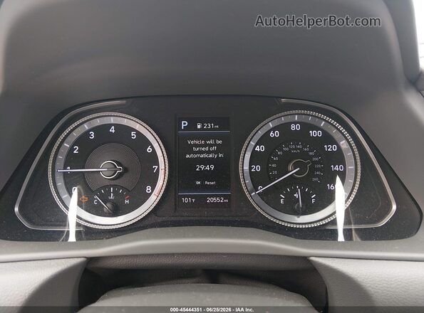 KMHL64JA2PA318714 2023 HYUNDAI SONATA Silver Widok tylnych siedzeń