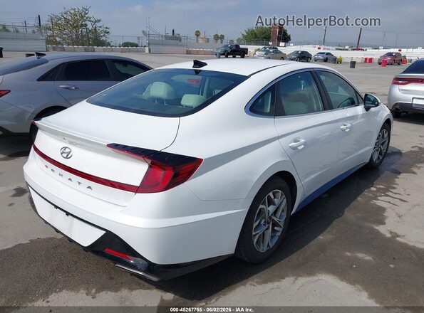 KMHL64JA2PA323489 2023 HYUNDAI SONATA Белый Задняя правая четверть