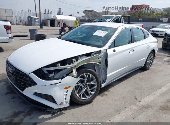 KMHL64JA2PA323489 2023 HYUNDAI SONATA Белый Вид спереди