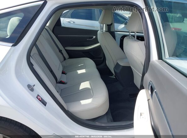 KMHL64JA2PA323489 2023 HYUNDAI SONATA Белый Вид наклейки с VIN-кодом