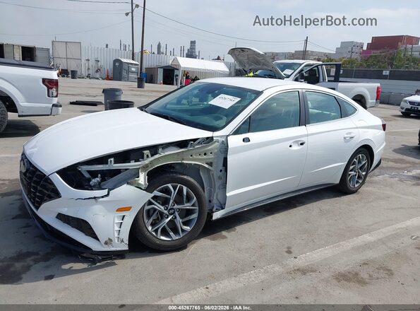 KMHL64JA2PA323489 2023 HYUNDAI SONATA Белый Панорамный вид салона 360°