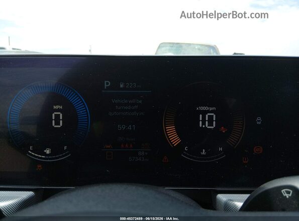 KMHL64JA2RA401854 2024 HYUNDAI SONATA Dark Blue უკანა სავარძლების ხედი