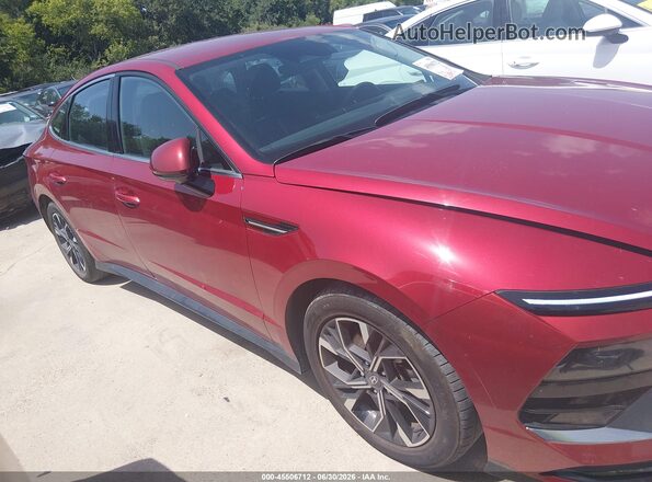 KMHL64JA2SA438716 2025 HYUNDAI SONATA Red Vista interior trasera