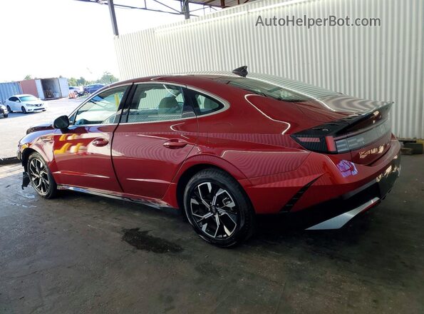 KMHL64JA2SA451742 2025 HYUNDAI SONATA Red 