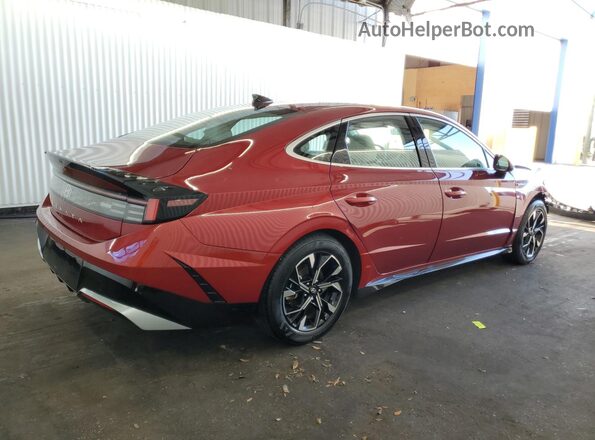 KMHL64JA2SA451742 2025 HYUNDAI SONATA Red 