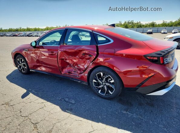 KMHL64JA2SA483834 2025 HYUNDAI SONATA Red უკანა მარცხენა