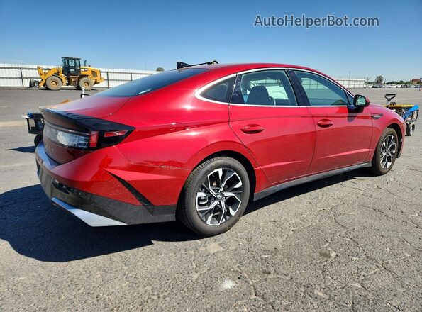 KMHL64JA2SA483834 2025 HYUNDAI SONATA Red უკანა მარჯვენა