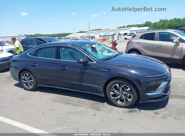 KMHL64JA2SA517268 2025 HYUNDAI SONATA Black უკანა სალონის ხედი