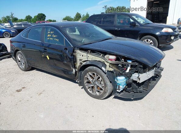 KMHL64JA3NA239114 2022 HYUNDAI SONATA Black Front view